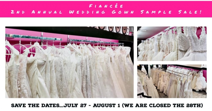 Fiancée 2nd Annual Wedding Gown Sample Sale