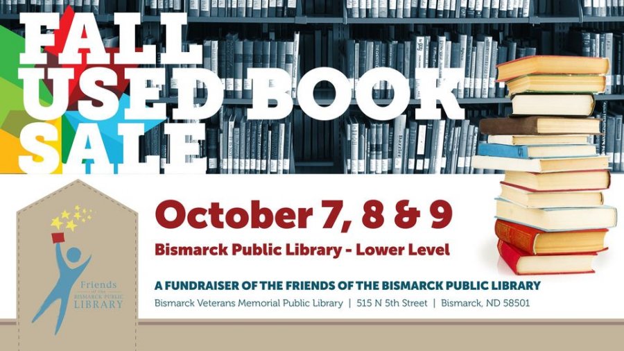 Bismarck Veterans Memorial Public Library Fall Used Book Sale