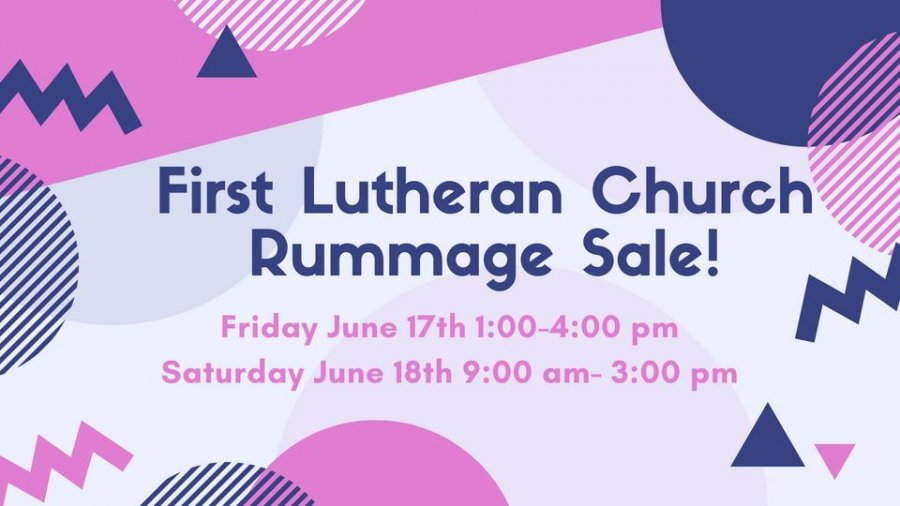 First Lutheran Church Spring Rummage Sale