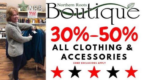 Northern Roots Boutique Grand Forks Clearance Sale